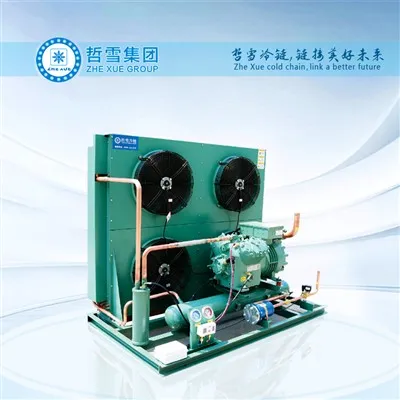 Agregat skraplający typu otwartego chłodzony powietrzem