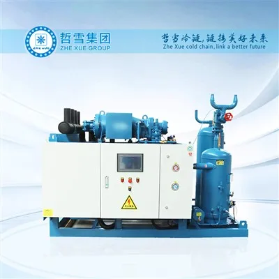 Agregat skraplający chłodzony wodą ze sprężarką śrubową Frascold